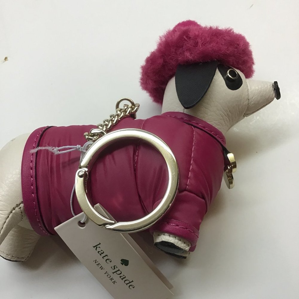 Kate Spade New French Doggy Key Ring - Picture 2 of 4